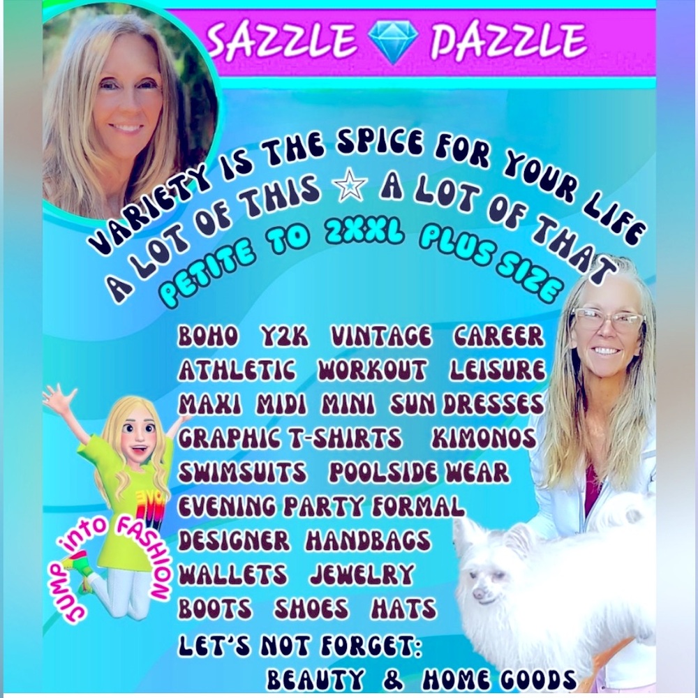 Check out @sazzle_dazzle live!!